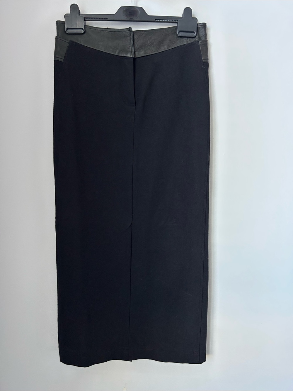 Robert Rodriguez Leather Waisted MIDI Pencil Skirt